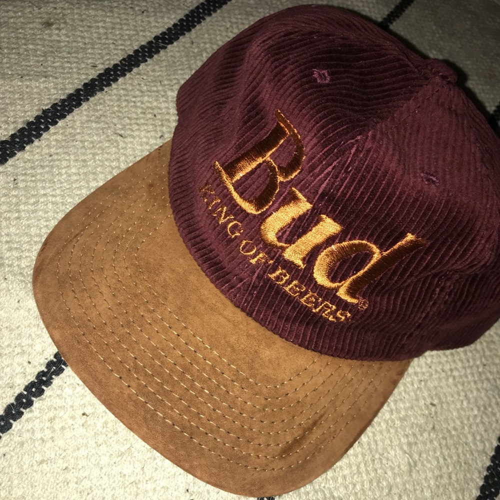 Vintage Bud King of Beers Baseball Hat